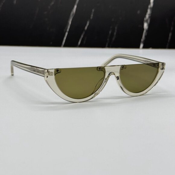 NEW SAINT LAURENT SL563 003 GREEN WOMEN SUNGLASSES SAINT LAURENT SL563 003 - Picture 5 of 13